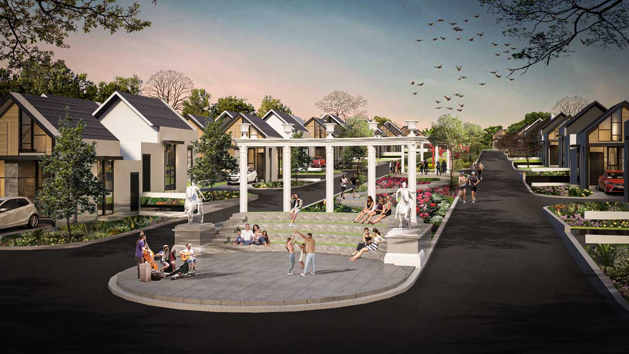 Golden Vista Rumah Bernuansa Villa di Tangerang Angsuran Mulai 3 Jutaan